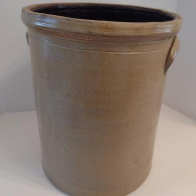 Vintage Salt Glaze 'Bee Sting' Stoneware Pot