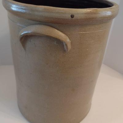 Vintage Salt Glaze 'Bee Sting' Stoneware Pot