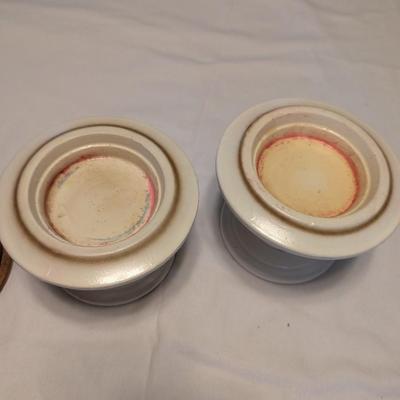 A Nice Variety of Pillar Candles and Holders