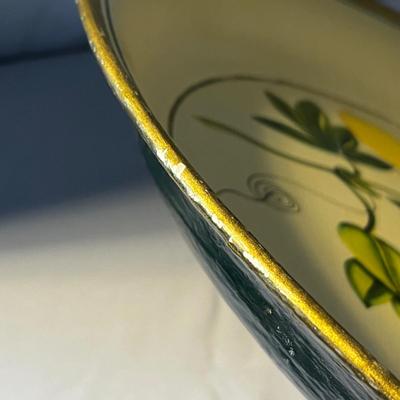 Hand Painted Large Metal Trays (K-RG)