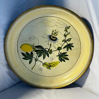 Hand Painted Large Metal Trays (K-RG)