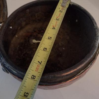 Antique Copper Bed Warming Pan