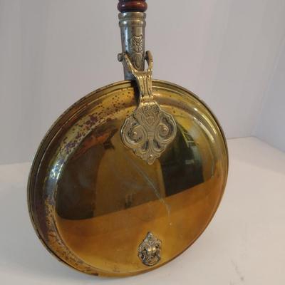 French Design Copper Bed Warming Pan