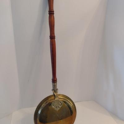 French Design Copper Bed Warming Pan