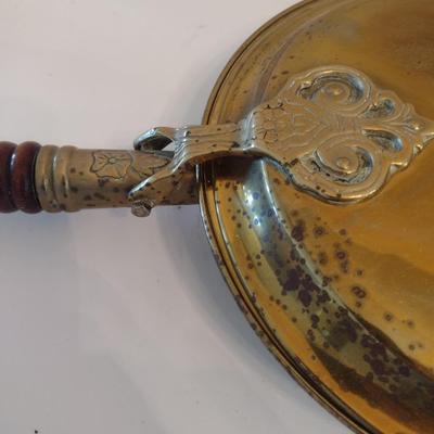 French Design Copper Bed Warming Pan