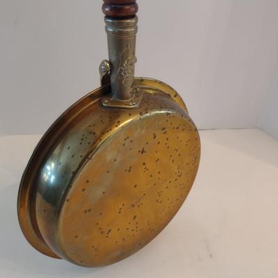 French Design Copper Bed Warming Pan