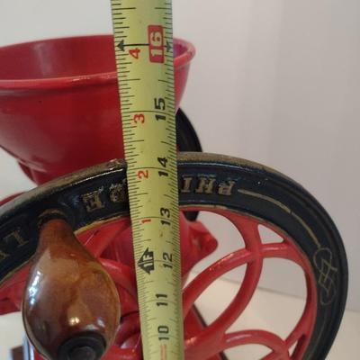 Antique Cast Iron #5 Enterprise Coffee Bean Grinder in Working Condition