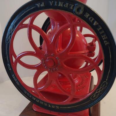 Antique Cast Iron #5 Enterprise Coffee Bean Grinder in Working Condition