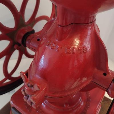 Antique Cast Iron #5 Enterprise Coffee Bean Grinder in Working Condition