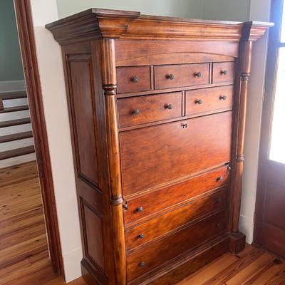 20th C. Empire-Style Secretary