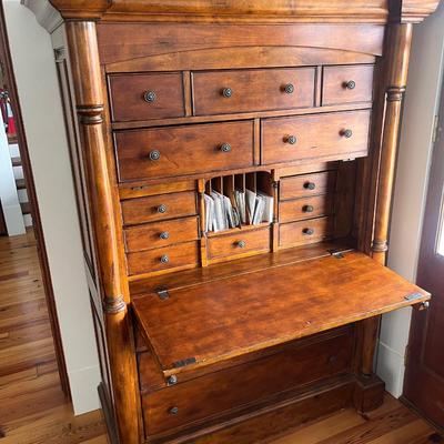 20th C. Empire-Style Secretary