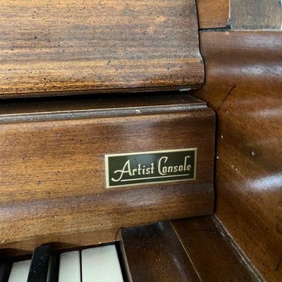 Vintage Kimball "Artist Console" Upright Piano