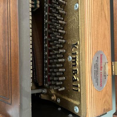 Vintage Kimball "Artist Console" Upright Piano