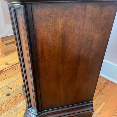 Sale Photo Thumbnail #107: Ashley Furniture "Campania" marble top 3-drawer dresser; approx. 34" x 38" x 19"; good condition