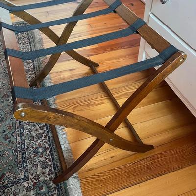 Pair of Vintage Luggage Racks