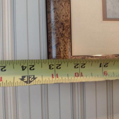 Yuan Dynasty Art Print by Zhao Mengfu 'Tribute Horses' Framed with accent Light