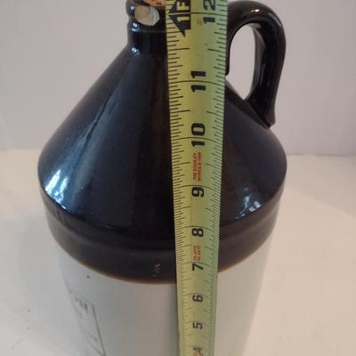 M. L, Jackson Whiskies Shoulder Jug Baltimore, MD