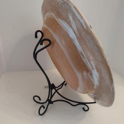 Art Studio Pottery Charger Sheep's Head Theme by Nancy Allan