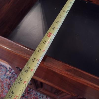 Vintage Walnut Dry Sink Bar Solid Wood Ethan Allen