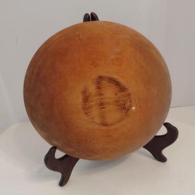 Vintage Wood Munising Dough Bowl