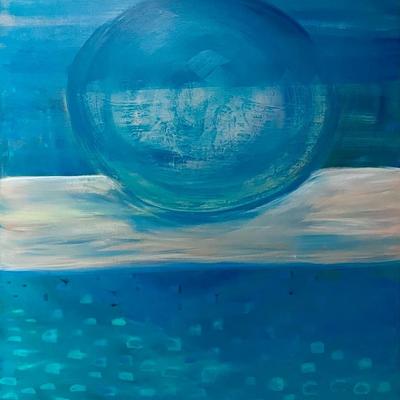 "Cell"-Acrylic on canvas