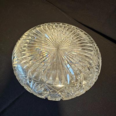 Assortment of American Brilliant Cut Lead Crystal Glass Pieces (LR-JS)