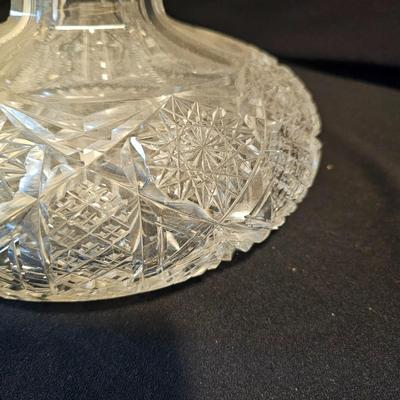 Assortment of American Brilliant Cut Lead Crystal Glass Pieces (LR-JS)