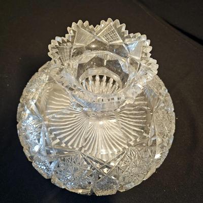 Assortment of American Brilliant Cut Lead Crystal Glass Pieces (LR-JS)