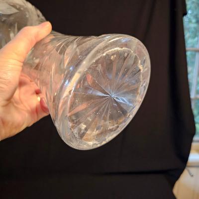 Cut Glass Decanter & Flower Vase (LR-JS)