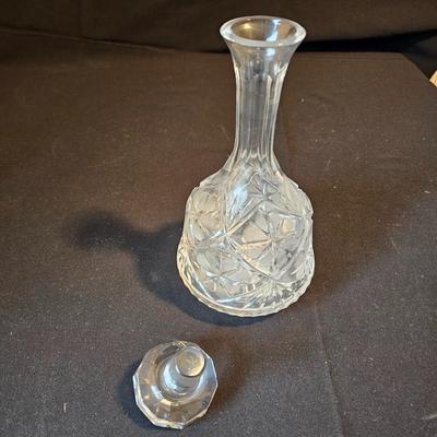 Cut Glass Decanter & Flower Vase (LR-JS)