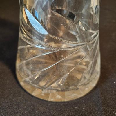 Cut Glass Decanter & Flower Vase (LR-JS)