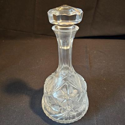 Cut Glass Decanter & Flower Vase (LR-JS)