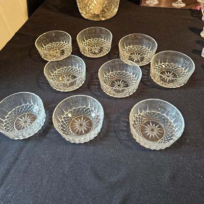 Vintage Arcoroc Cut Glass Bowls & More (LR-JS)