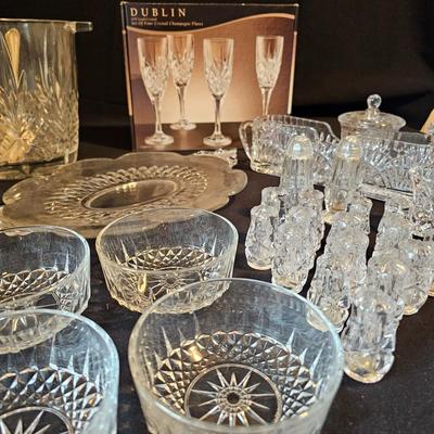 Vintage Arcoroc Cut Glass Bowls & More (LR-JS)