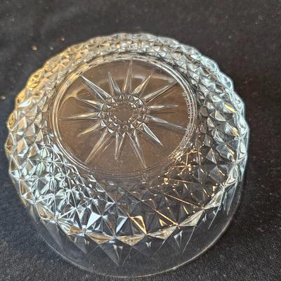 Vintage Arcoroc Cut Glass Bowls & More (LR-JS)