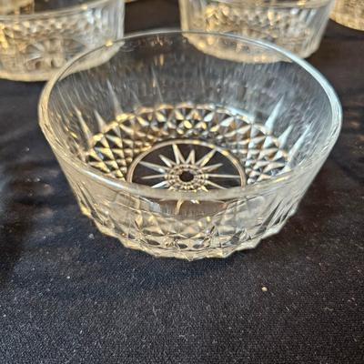 Vintage Arcoroc Cut Glass Bowls & More (LR-JS)
