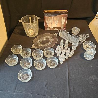 Vintage Arcoroc Cut Glass Bowls & More (LR-JS)