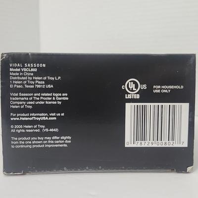 Vidal Sassoon Professional 10 Piece Haircutting Kit 2005 Magnetic Motor Stainless Steel Clippers