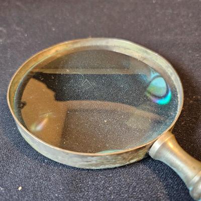 Brass Desk Lamp, Candlesticks & More Items (LR-JS)