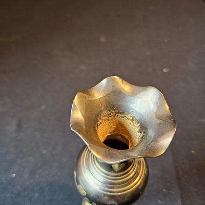 Brass Desk Lamp, Candlesticks & More Items (LR-JS)