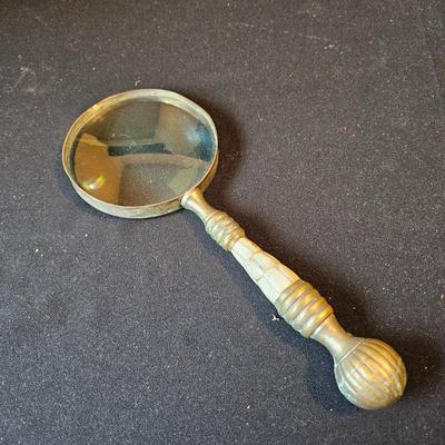 Brass Desk Lamp, Candlesticks & More Items (LR-JS)