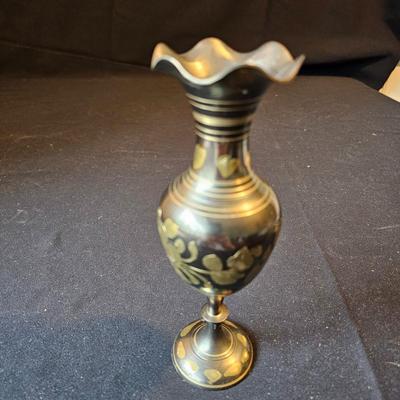 Brass Desk Lamp, Candlesticks & More Items (LR-JS)