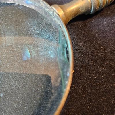 Brass Desk Lamp, Candlesticks & More Items (LR-JS)