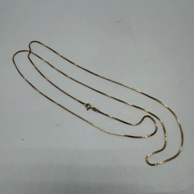30” 14K Gold Chain (ST-SS)