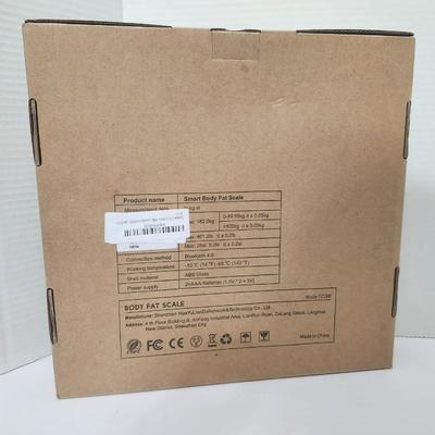 Tenswall Digital Body Fat Scale Smart Bathroom Scale Micro Current Measurement Health Monitor