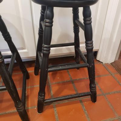 Pair of Swivel Top Stools (K-KD)