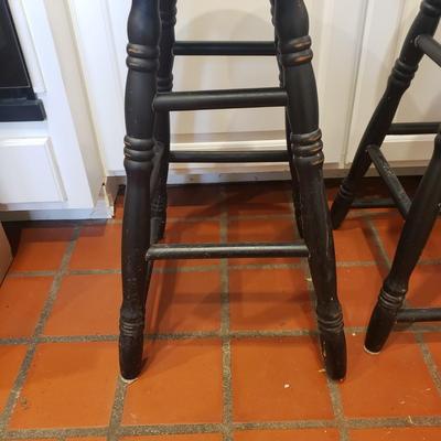 Pair of Swivel Top Stools (K-KD)