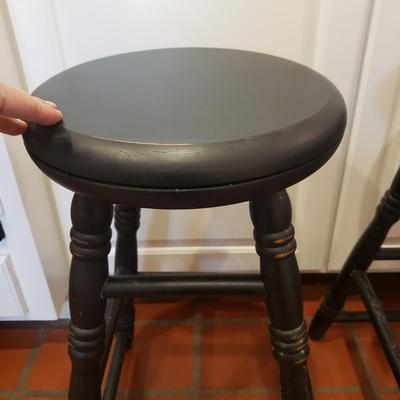 Pair of Swivel Top Stools (K-KD)