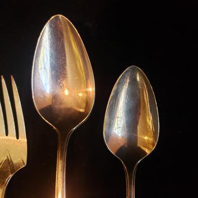 Community Plate Deauville Design Silverware Set with Organizer (KN-KD)