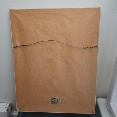 Framed Clematis Print (B1C-JS)